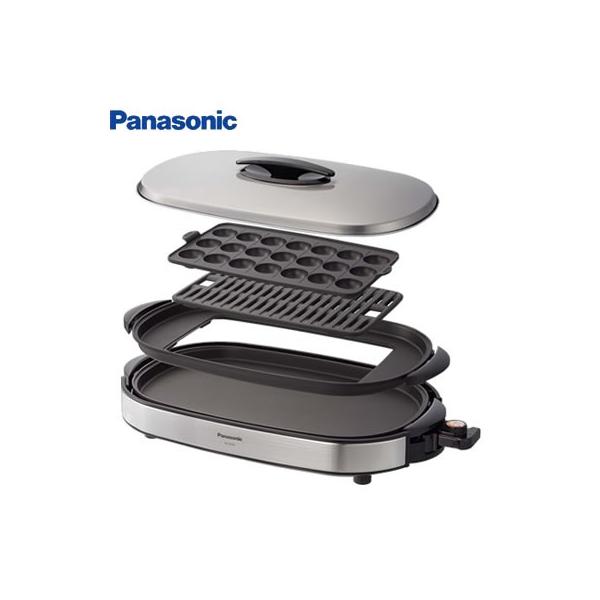 Panasonic（パナソニック） ホットプレート プレート3枚 NF-W300-S