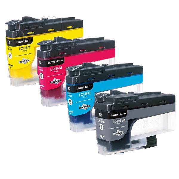 ブラザー工業 ブラザー 純正 インクカートリッジ LC416 4色パック