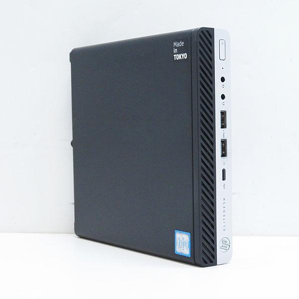 EliteDesk HP 800 G5 DM【第9世代Core i7 9700T/16GB/SSD1TB+HDD1TB