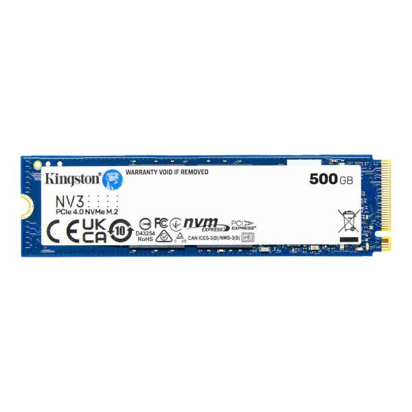 KINGSTON SNV3S/500G NV3 PCIe 4.0 NVMe SSD 500GB : パソコン工房