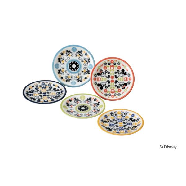 ディズニー 小皿5枚セット D-MF69 52875 ミッキー ミニー おしゃれ