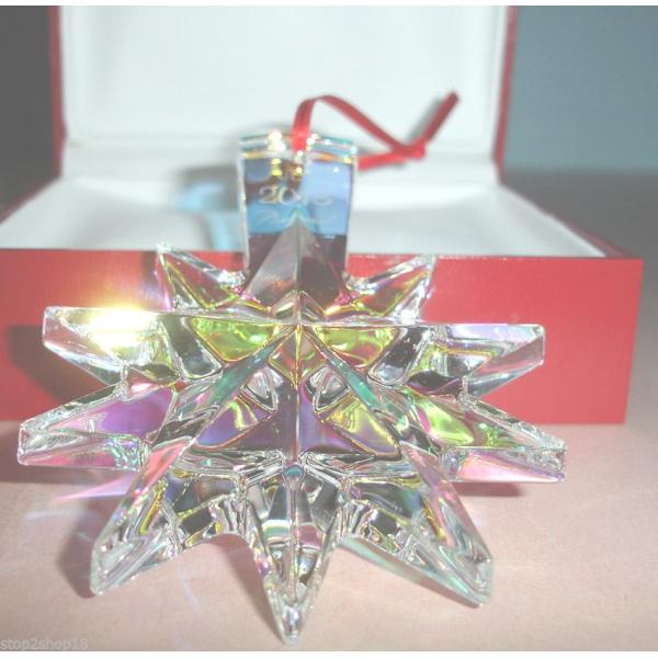 バカラ（Baccarat） スター ノエル 虹色 オーナメント #2804703