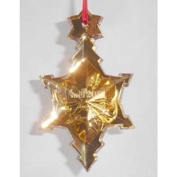 バカラ（Baccarat） ノエル クリスマス ゴールドクリスタル