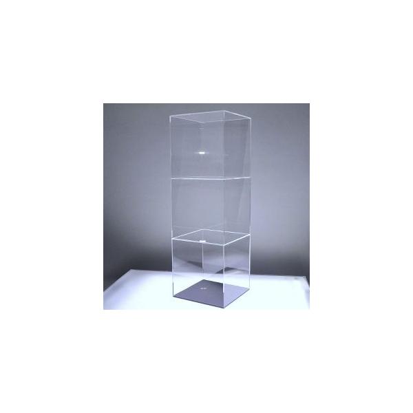 アクリル3段ケースC / クリア /幅:20cm/奥行:20cm/高さ:61.2cm