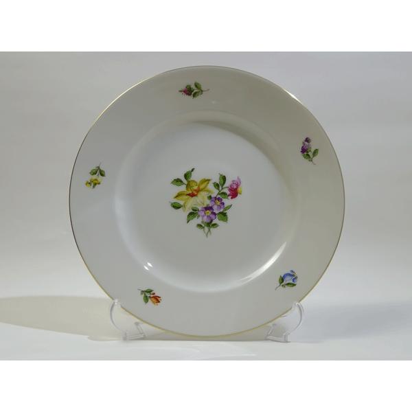 アウガルテン シンプルブーケ プレート19cm(シェイプ001) スイセン