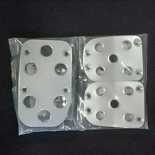 アピオ MT車用アルミペダルセット 「ググッと君スリム」 シルバー