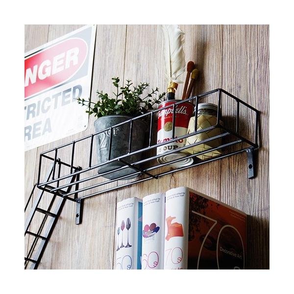 ウォールシェルフ 壁収納棚 収納棚 ファイヤーエスケープ バルコニー L