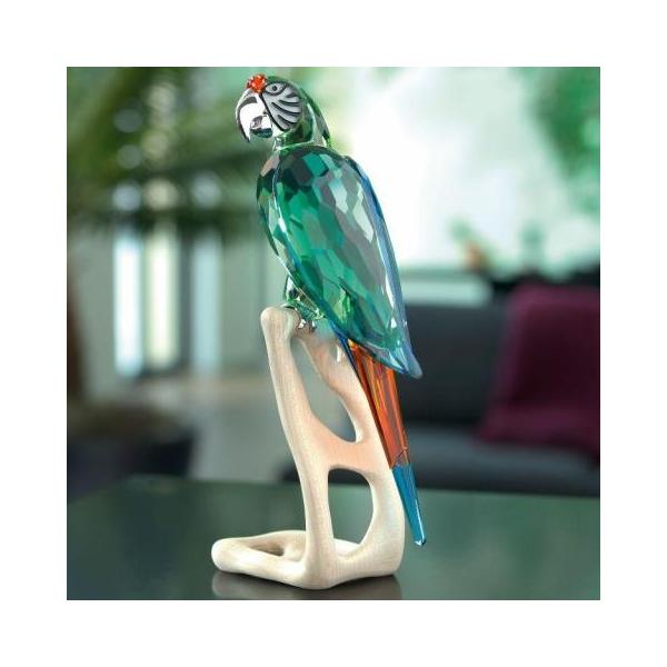 SWAROVSKI（スワロフスキー） 『コンゴウインコ(緑)』 Chrome Green