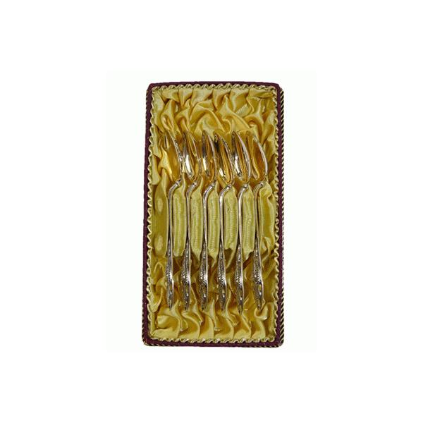 クリストフウィドマン コーヒーティースプーン6本セット(植物柄