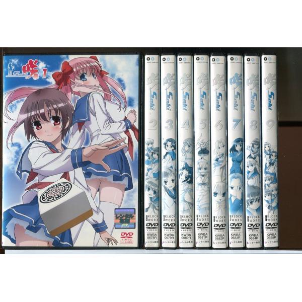 咲 Saki 全9巻セット/DVD レンタル落ち/c2915 : パインブックレコード