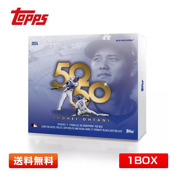 送料無料】2024 Topps 50/50 Shohei Ohtani 大谷翔平 1BOX(10パック