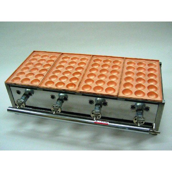 たこ焼き器18穴 銅板 上穴 4連 : PROKITCHEN - 通販 - Yahoo!ショッピング