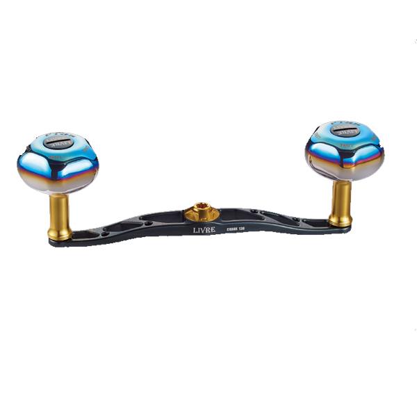 リブレ クランク130 ダイワ/ABU 左巻き用 52.4g #ガンメタ/ゴールド