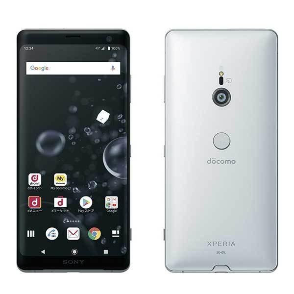 新品 未使用品 」SIMフリー docomo Xperia XZ3 SO-01L white silver