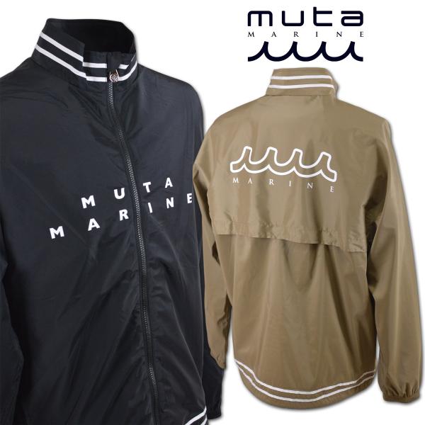 muta ブルゾン メンズ 秋冬用 黒 ベージュ M L ムータ マリン