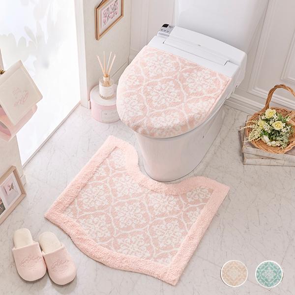 トイレカバー セット 2点 トイレマット フタカバー | トイレマット