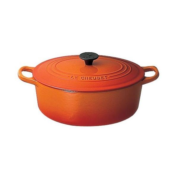 ル・クルーゼ ココット・オーバル 25cm 2502-25 [オレンジ] (鍋) 価格