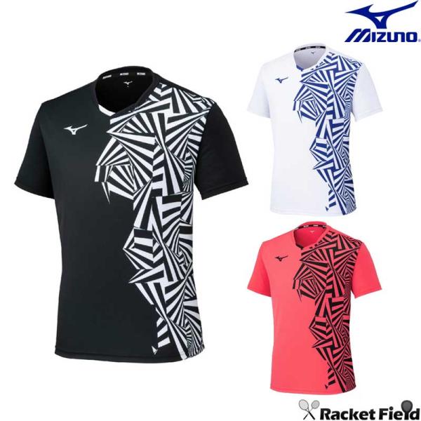 MIZUNO（ミズノ） ソフトテニス バドミントン ウェア ゲームシャツ