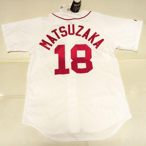 MAJESTIC（マジェスティック） タグ付き USA製 松坂大輔 レッド