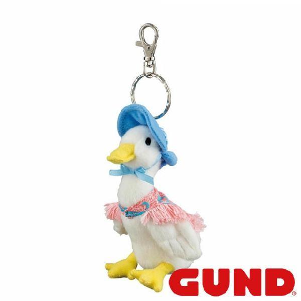 クラシック あひるのジマイマ Jemima Puddle-Duck キーホルダーGUND
