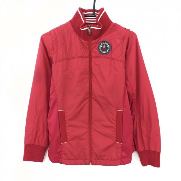 Munsingwear（マンシングウェア） 2WAY中綿ジャケット レッド 一部