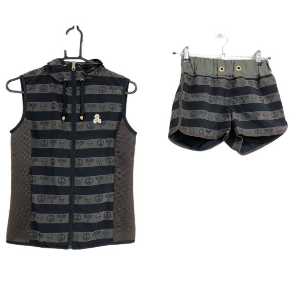 MARK&LONA（マークアンドロナ） セットアップ 黒×ダークブラウン