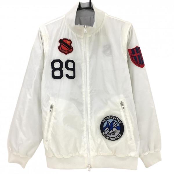 パーリーゲイツ 4WAYリバーシブル中綿ジャケット 白 裏グレー 複数