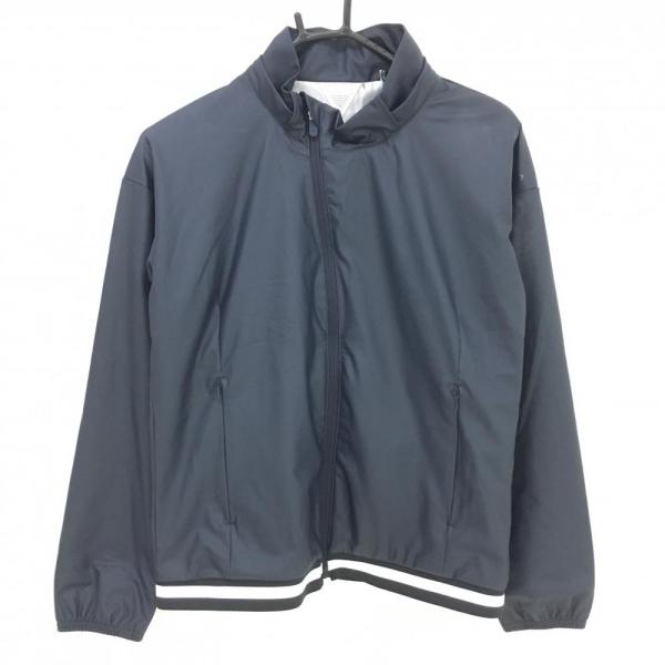テーラーメイド ジャケットブルゾン ネイビー 肩ロゴ 蓄熱裏地
