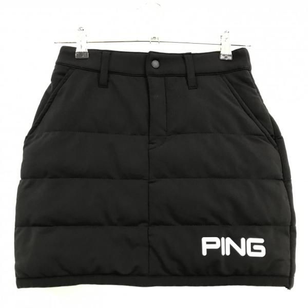 PING（ピン） 【超美品】ピン 中綿スカート 黒 キルティング