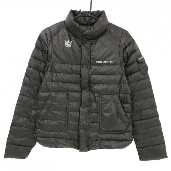 PEARLY GATES（パーリーゲイツ） 2WAYダウンジャケット 黒 袖着脱可