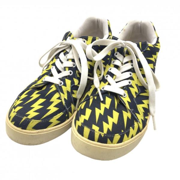 PEARLY GATES（パーリーゲイツ） ゴルフシューズ ネイビー系×イエロー