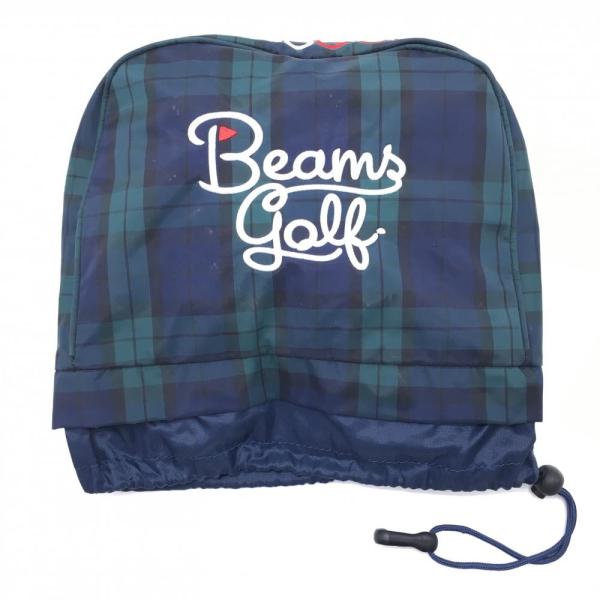 BEAMS GOLF（ビームス ゴルフ） アイアンカバー ネイビー×グリーン