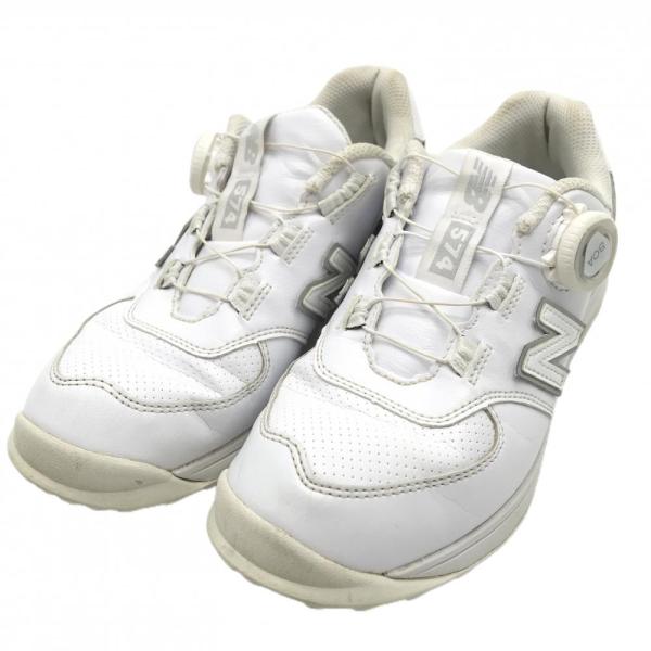 New Balance（ニューバランス） ゴルフシューズ 白 WGBS574C スパイク