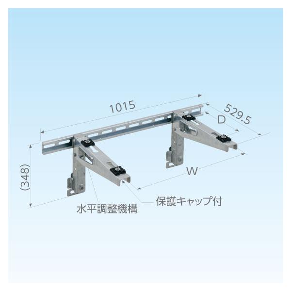 日晴金属 PC-BJ31 PCキャッチャー 壁面用ブラケットタイプ (PC-BJ30の