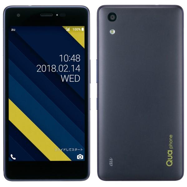 Qua phone（キュア フォン） (中古並品) au KYOCERA Qua phone QZ 32GB