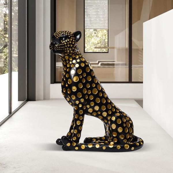 オブジェ ヒョウ おしゃれ かわいい インテリア 置物 動物 アニマル