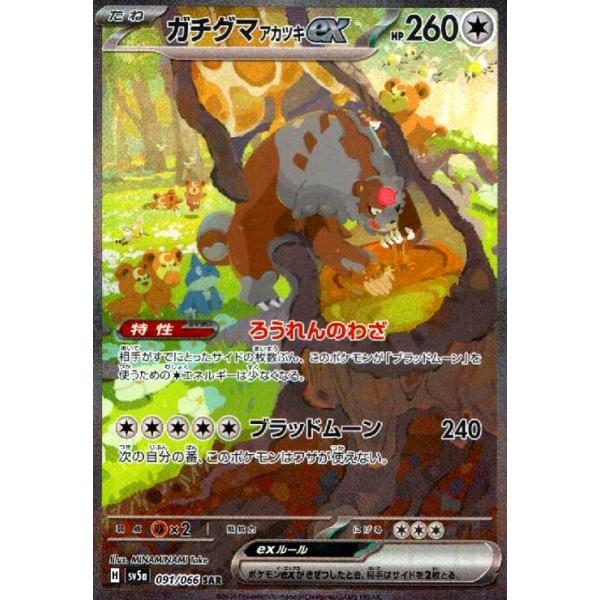 ガチグマ アカツキex(091/066 SAR) ポケモンカード : トレカショップ竜