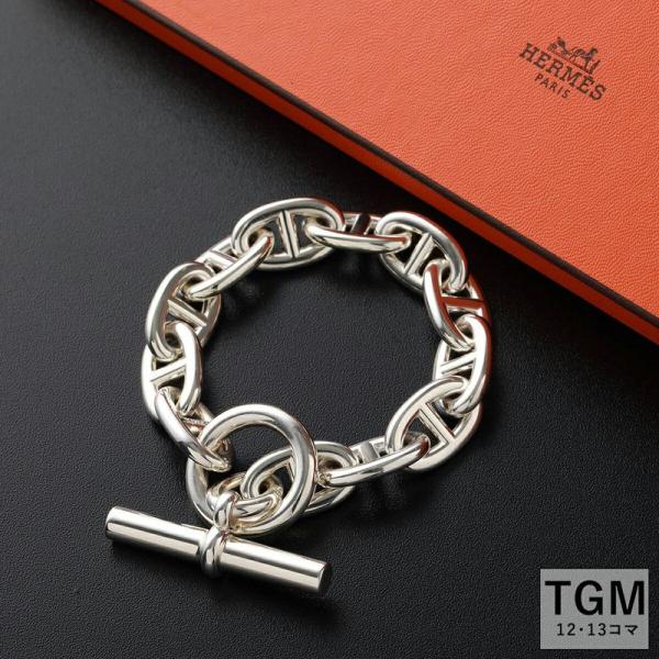 HERMES（エルメス） ブレスレット シェーヌダンクル TGM HERMES Chaine