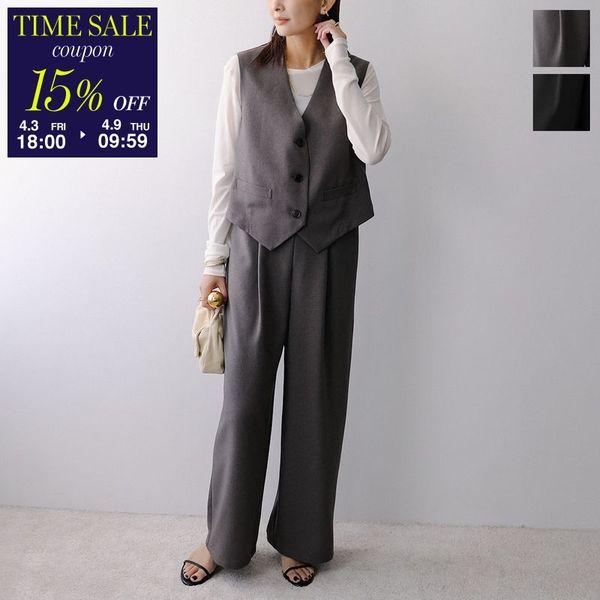 Trois trois トロワ サロペット T256-87046 レディース オールインワン