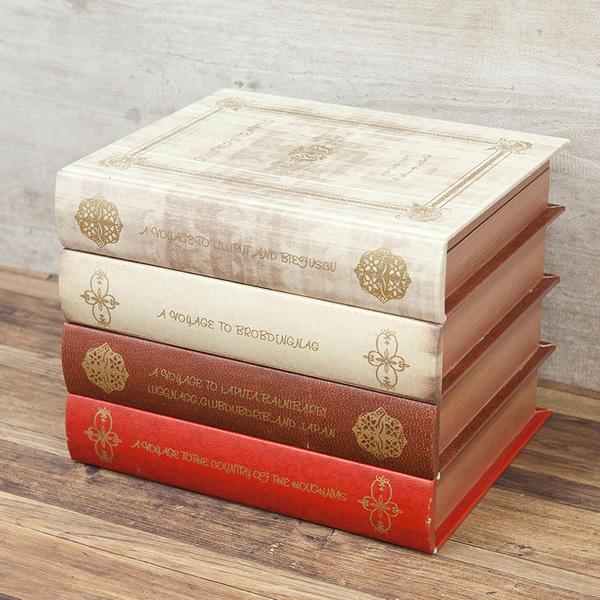 収納ボックス ブック型 ドロワーボックス シークレット収納 ガリバー