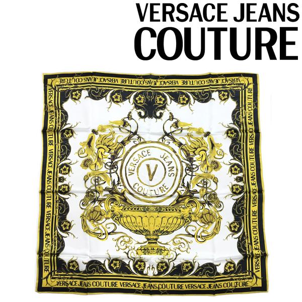 VERSACE JEANS COUTURE ベルサーチ ヴェルサーチェ スカーフ ロゴ