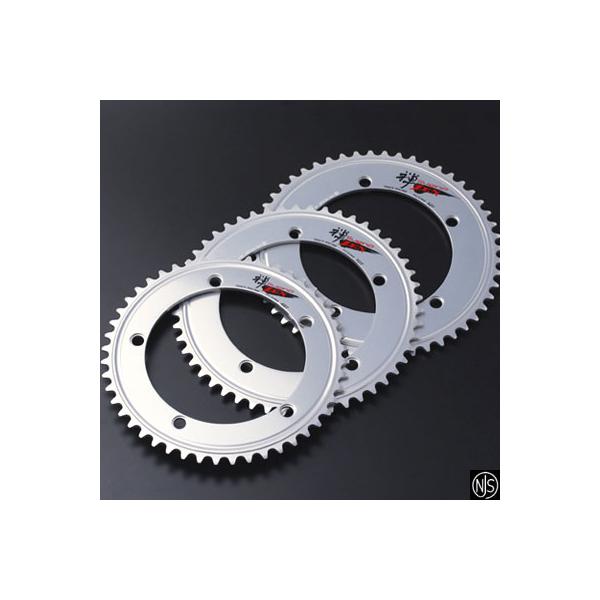 SUGINO（スギノ） 禅 チェーンリング（53/54/55T） 1枚 シルバー 厚歯