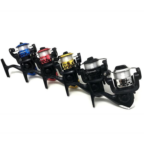 オルルド釣具 スピニングリール 5カラー ナイロン糸(3号)付き ちょい