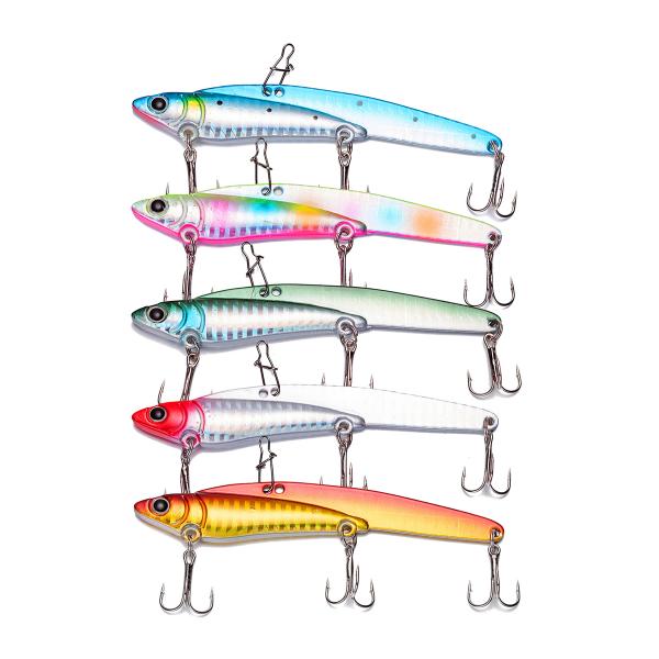 オルルド釣具 メタルバイブ 10.8cm 40g 5色セット ルアーセット ルアー