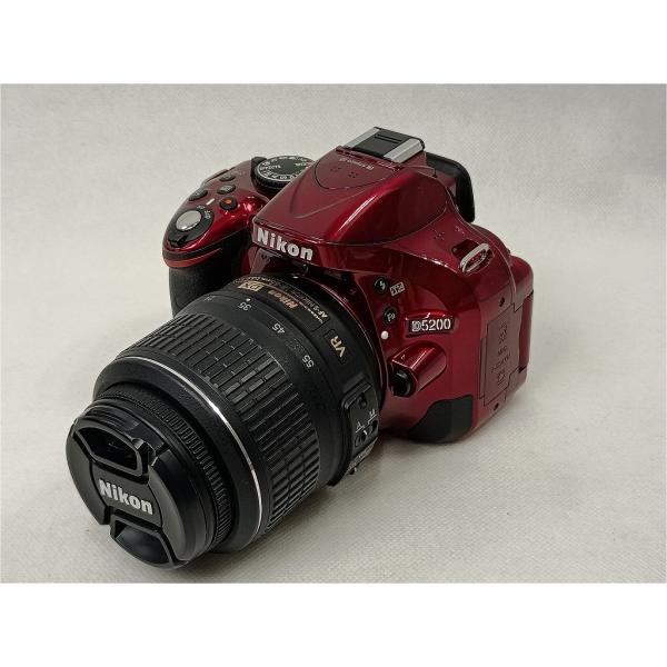 ニコン Nikon デジタル一眼レフカメラ D5200 赤 : ワットマン Yahoo
