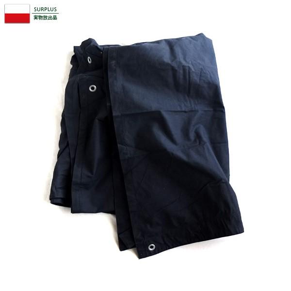 MILITARY（ミリタリー） 実物 USED ポーランド軍 テントシート NAVY 軍