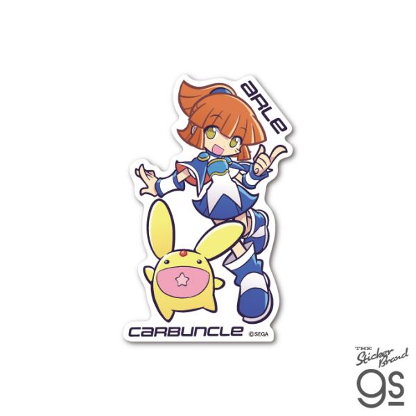 ぷよぷよ ダイカットステッカー アルル＆カーバンクル SEGA セガ
