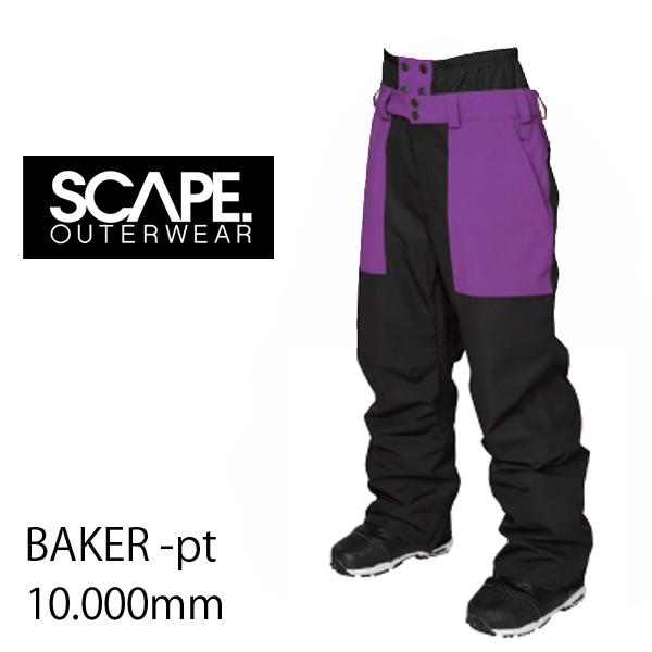 SCAPE エスケープ スノーボードウェア 24-25 BAKER -pants パンツ