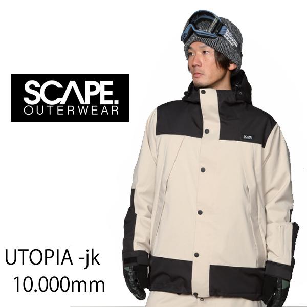 SCAPE エスケープ スノーボードウェア 24-25 UTOPIA -jacket