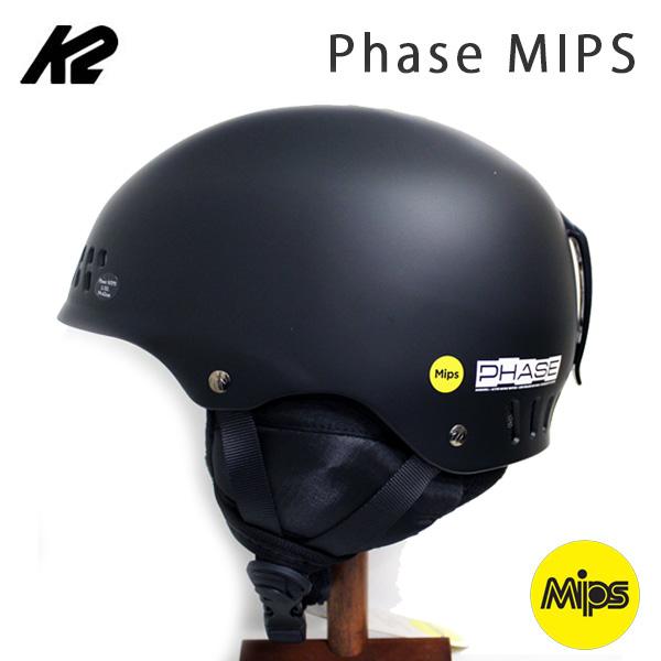 K2 ヘルメット Phase MIPS / BLACK (24-25 2025) スキー スノーボード
